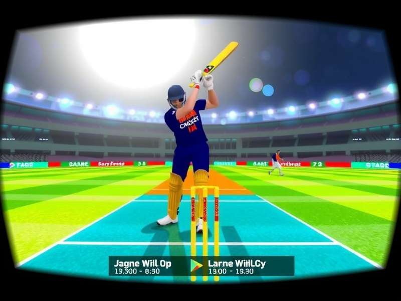 Indian Cricket VR Star Multiplayer
